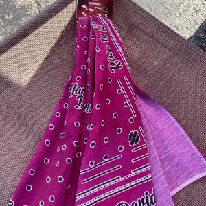 HARLEY DAVIDSON MAGENTA BANDANA